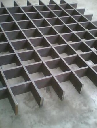 插接鋼格板鍍鋅前